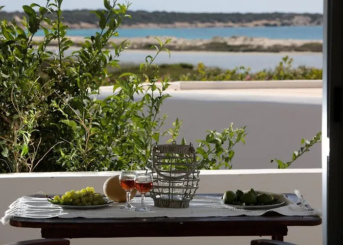 Salty 2br Sea View Naxos - Glyfada アパート Naxos City